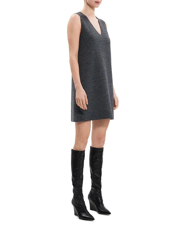 商品Theory|Double Face Wool Reversible Shift Mini Dress,价格¥775,第3张图片详细描述