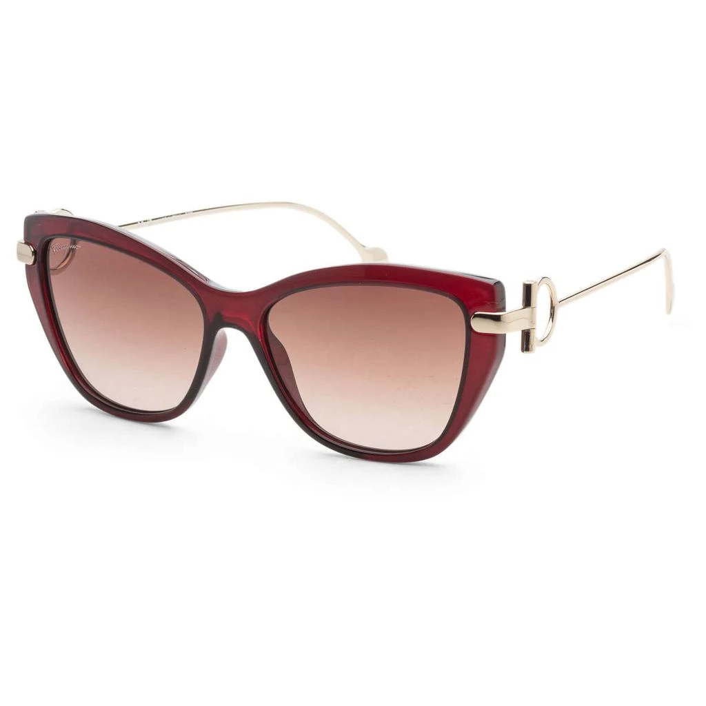 商品Salvatore Ferragamo|Ferragamo Women's Red Cat-Eye Sunglasses,价格¥495,第1张图片