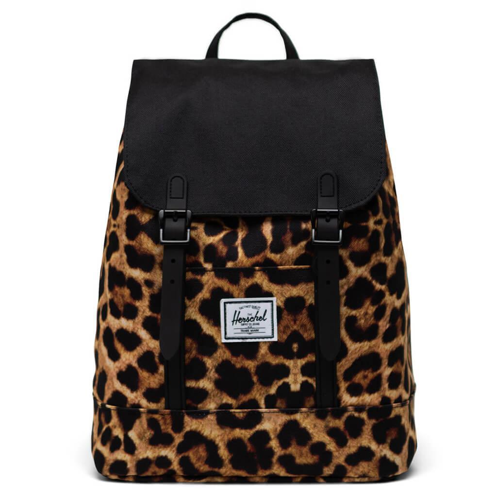 商品Herschel Supply|Herschel Supply Co. Retreat Mini Backpack - Leopard Black,价格¥436,第1张图片