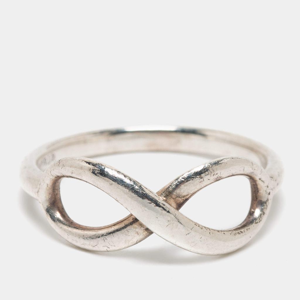 Tiffany & Co. Infinity Sterling Silver Ring Size EU 54商品第2张图片规格展示
