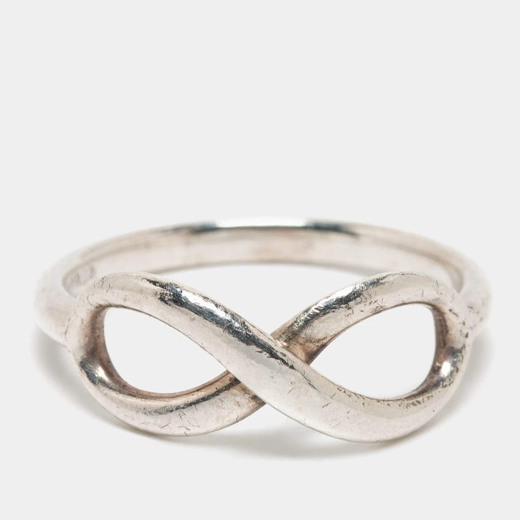 商品[二手商品] Tiffany & Co.|Tiffany & Co. Infinity Sterling Silver Ring Size EU 54,价格¥1146,第2张图片详细描述