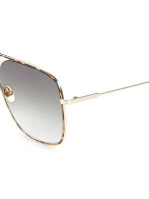 商品Victoria Beckham|​61MM Aviator Sunglasses,价格¥674,第3张图片详细描述