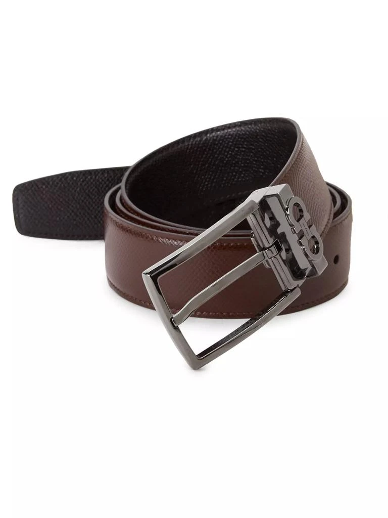 商品Salvatore Ferragamo|Cut-to-Size Reversible Leather Belt,价格¥3350,第1张图片