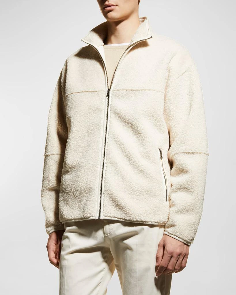 商品Vince|Men's Solid Sherpa Jacket,价格¥1604,第1张图片