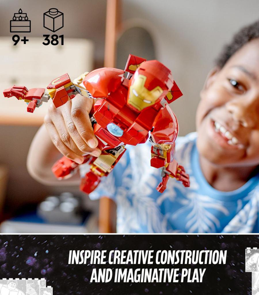 LEGO Marvel Iron Man Figure Building Toy 76206商品第4张图片规格展示