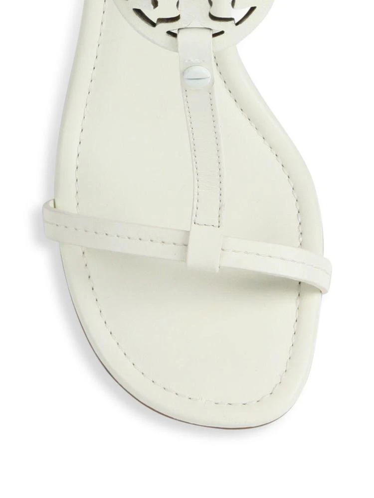 商品Tory Burch|Tory Burch - Miller T-Strap Leather Wedge Sandals,价格¥2011,第3张图片详细描述