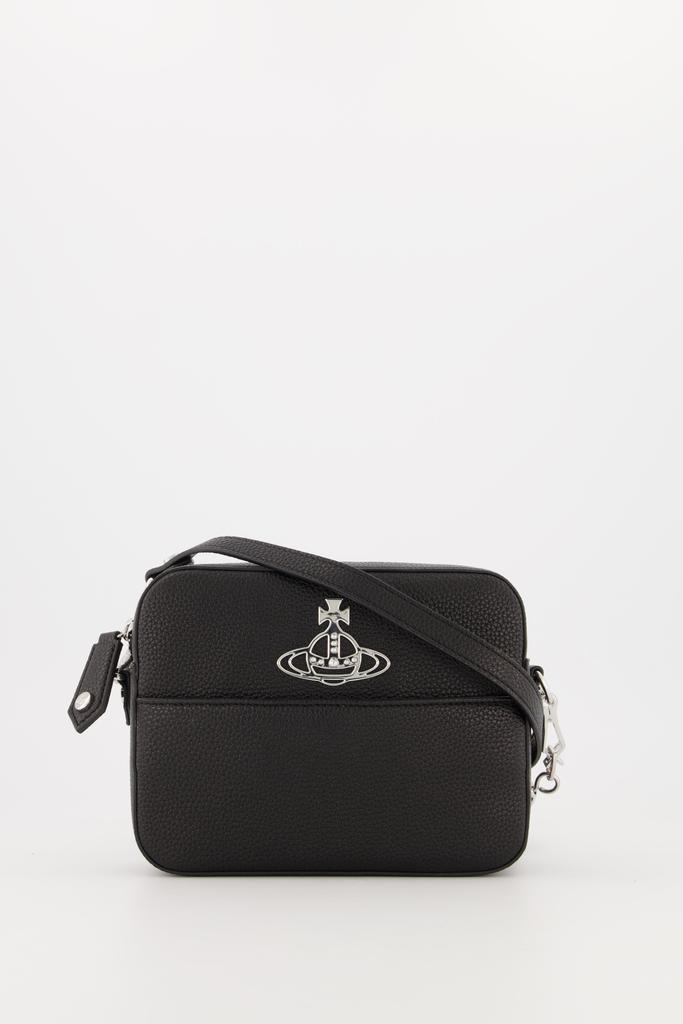 Womens Vivienne Westwood Black Rachel Crossbody Bag商品第1张图片规格展示
