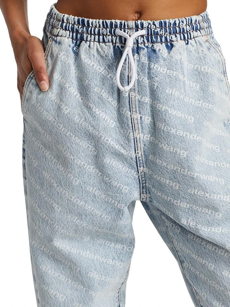 Signature Logo Print Denim Jogger 商品