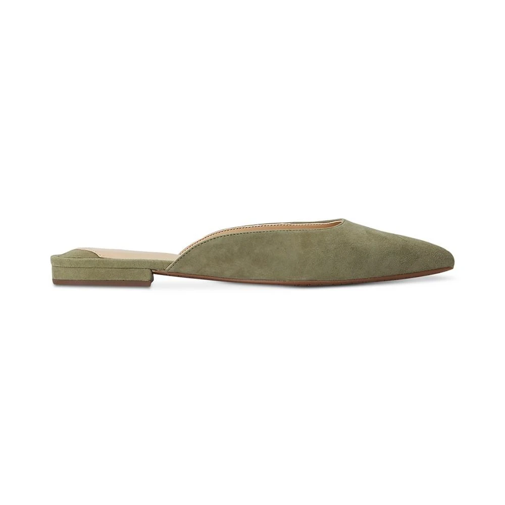 商品Ralph Lauren|Women's Londyn Slip-On Pointed-Toe Flat Mules,价格¥510,第2张图片详细描述