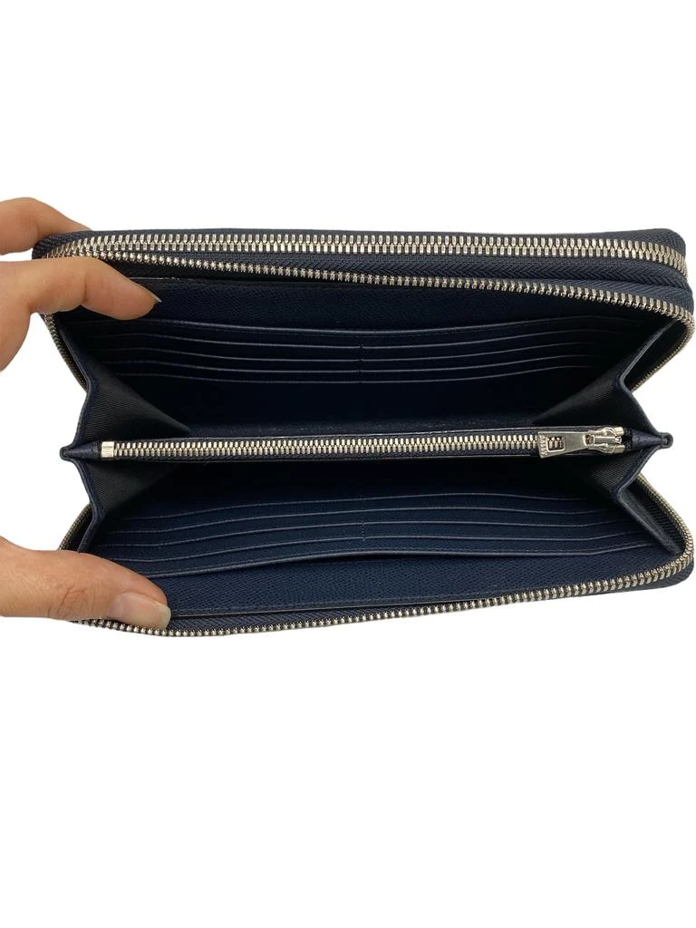 商品Bally|Bally Magus Men's 6219900 Navy Leather Clutch Wallet,价格¥2054,第1张图片