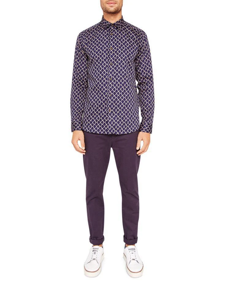商品Ted Baker London|Ted Baker Dimonda Regular Fit Button-Down Shirt,价格¥726,第3张图片详细描述