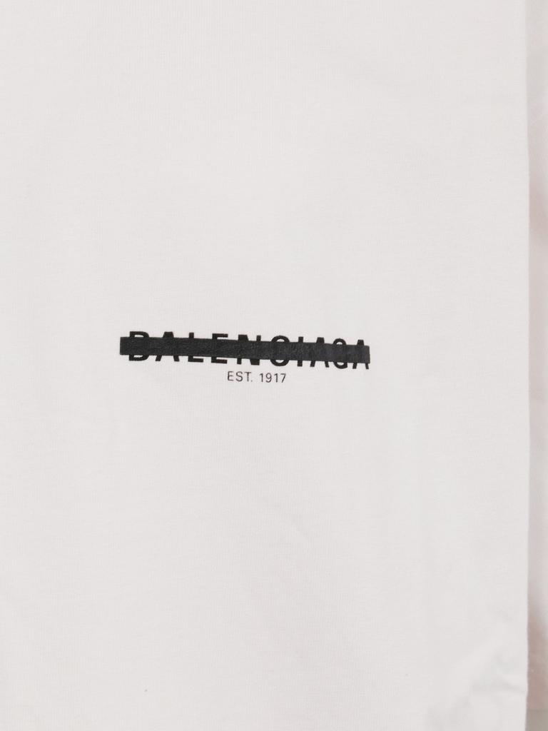 BALENCIAGA - Cotton T-shirt With Logo商品第3张图片规格展示