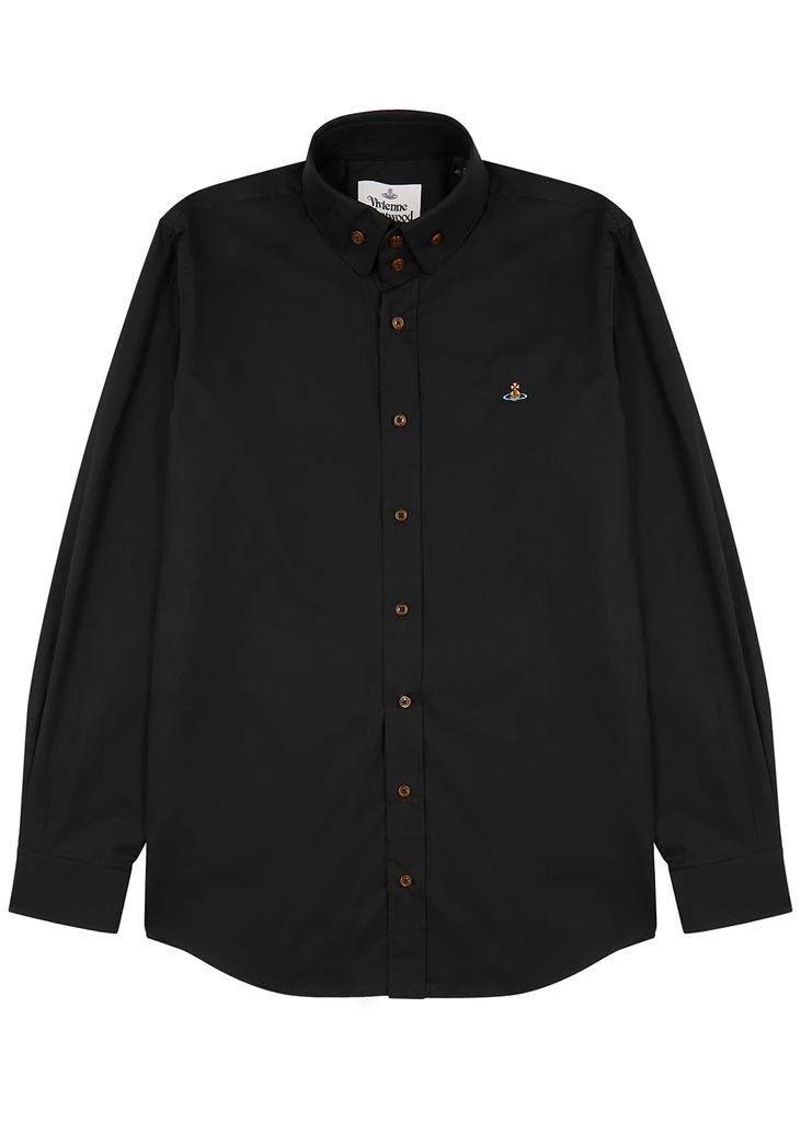 商品Vivienne Westwood|Two Button Krall black cotton shirt,价格¥1743,第1张图片