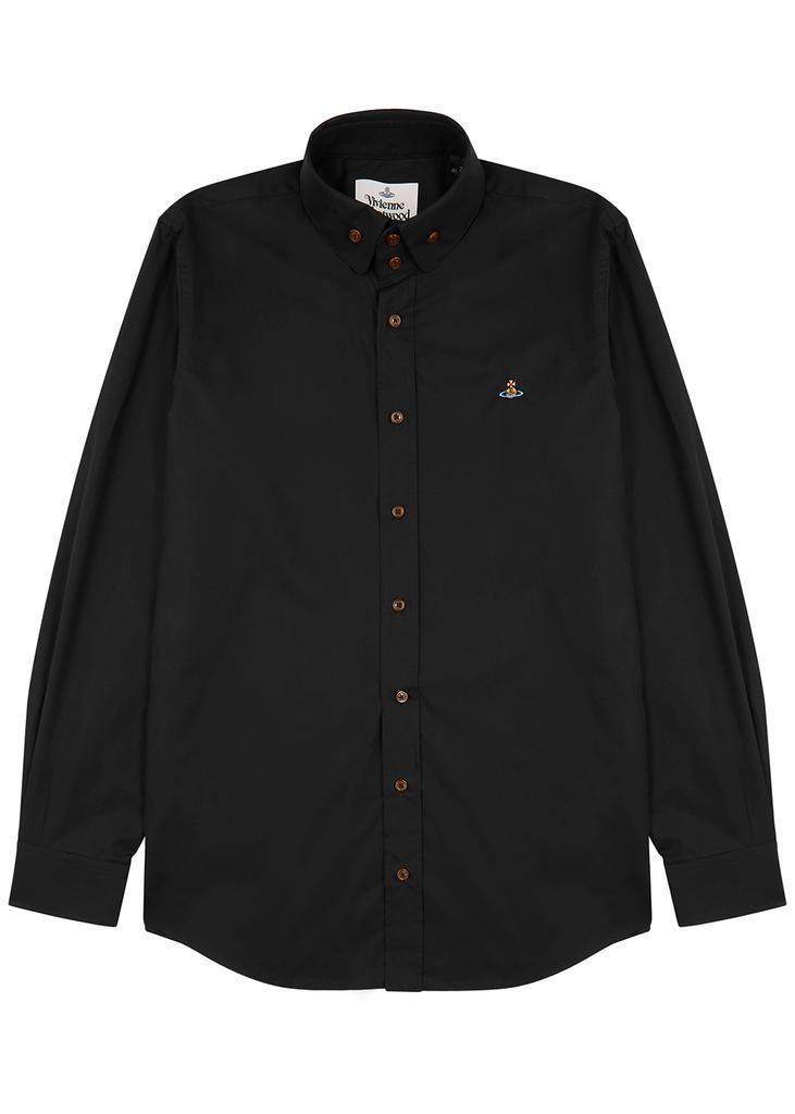 商品Vivienne Westwood|Two Button Krall black cotton shirt,价格¥1467,第1张图片