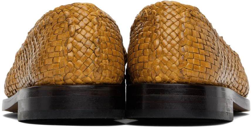 商品Marni|Orange Basket-Woven Loafers,价格¥5753,第2张图片详细描述