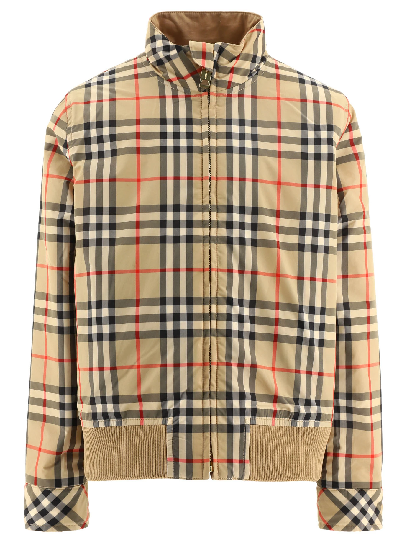 商品Burberry|Burberry 男童夹克 8053692 浅棕色,价格¥2688,第3张图片详细描述