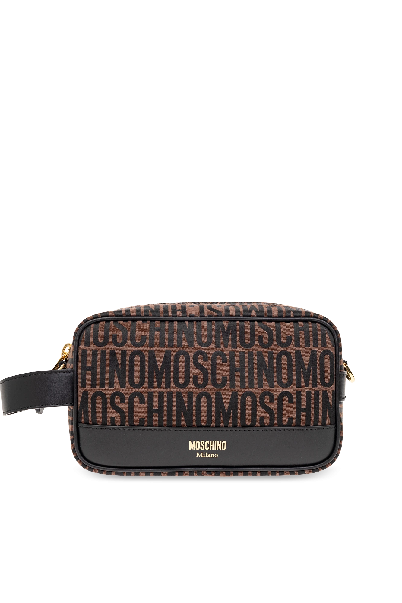 商品【预售7天】 Moschino|Moschino 女士化妆包 2326MA840282681103 棕色,价格¥1785,第1张图片