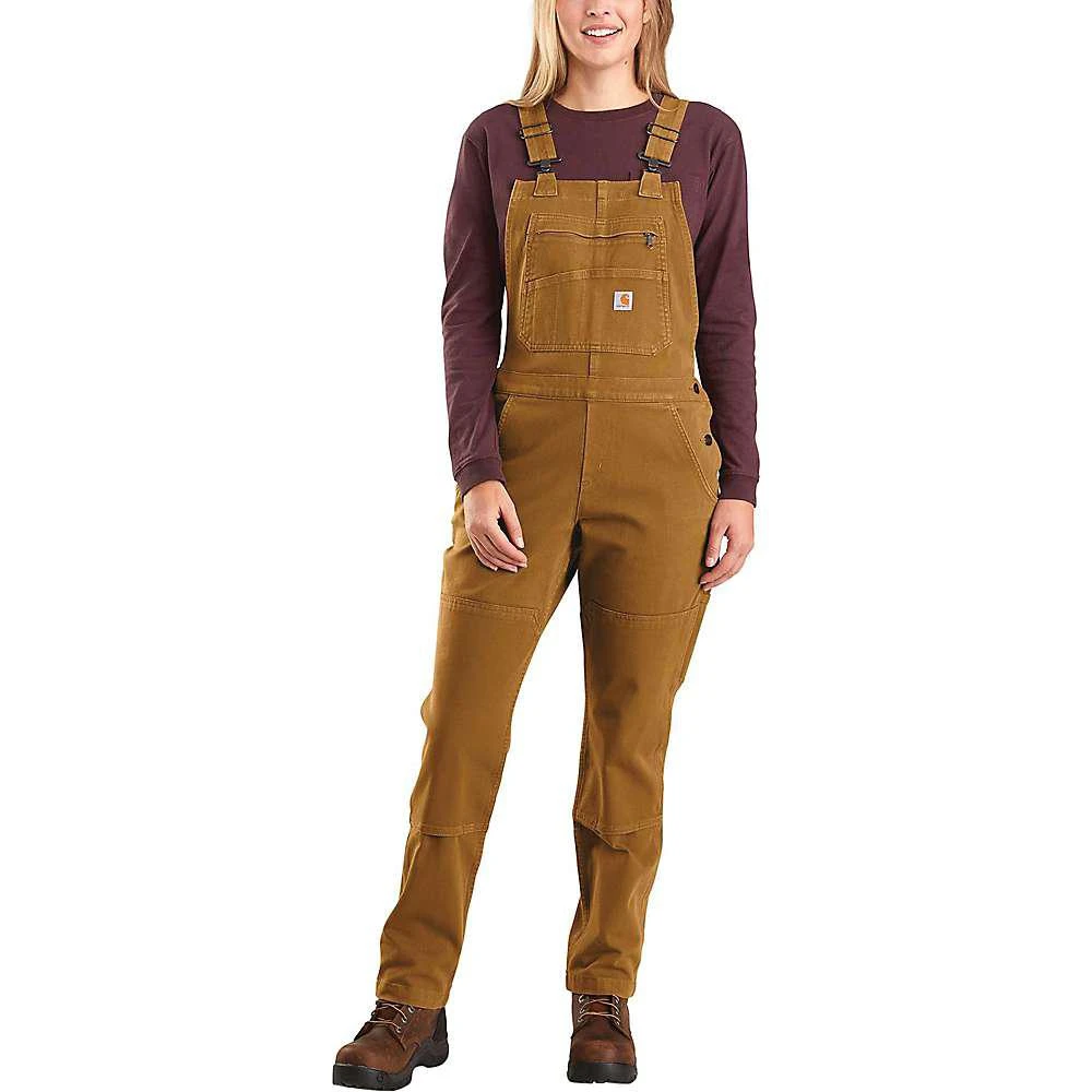 商品Carhartt|Carhartt Women's Rugged Flex Twill Double-Front Bib Overall,价格¥497,第1张图片