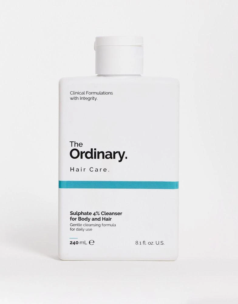 商品The Ordinary|The Ordinary 4% Sulphate Cleanser for Body and Hair 240ml,价格¥87,第1张图片