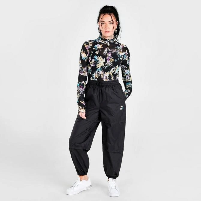 商品Puma|Women's Puma Crystal Galaxy Woven Cargo Jogger Pants,价格¥337,第2张图片详细描述