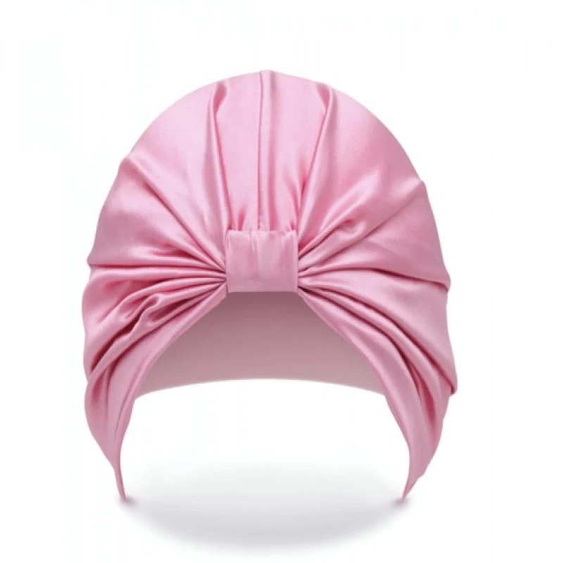 商品Silke London|Silk classic turban in pink,价格¥902,第1张图片