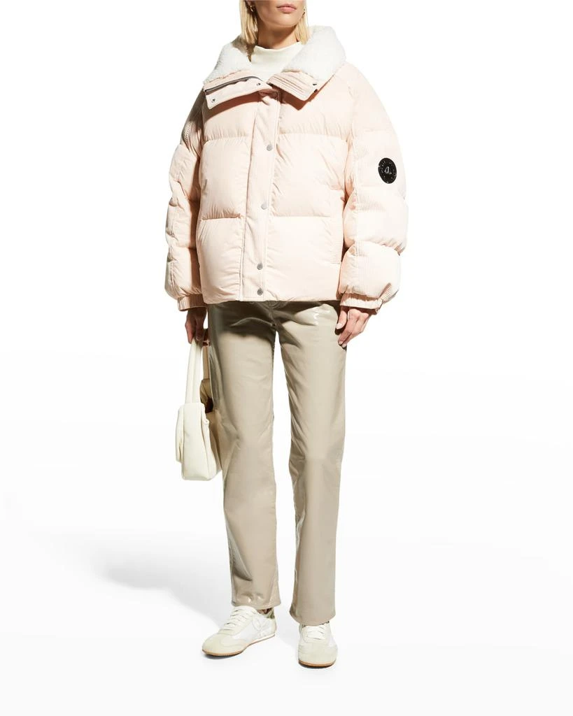 商品Moose Knuckles|Elmira Sherpa Lined Puffer Coat,价格¥2743,第1张图片