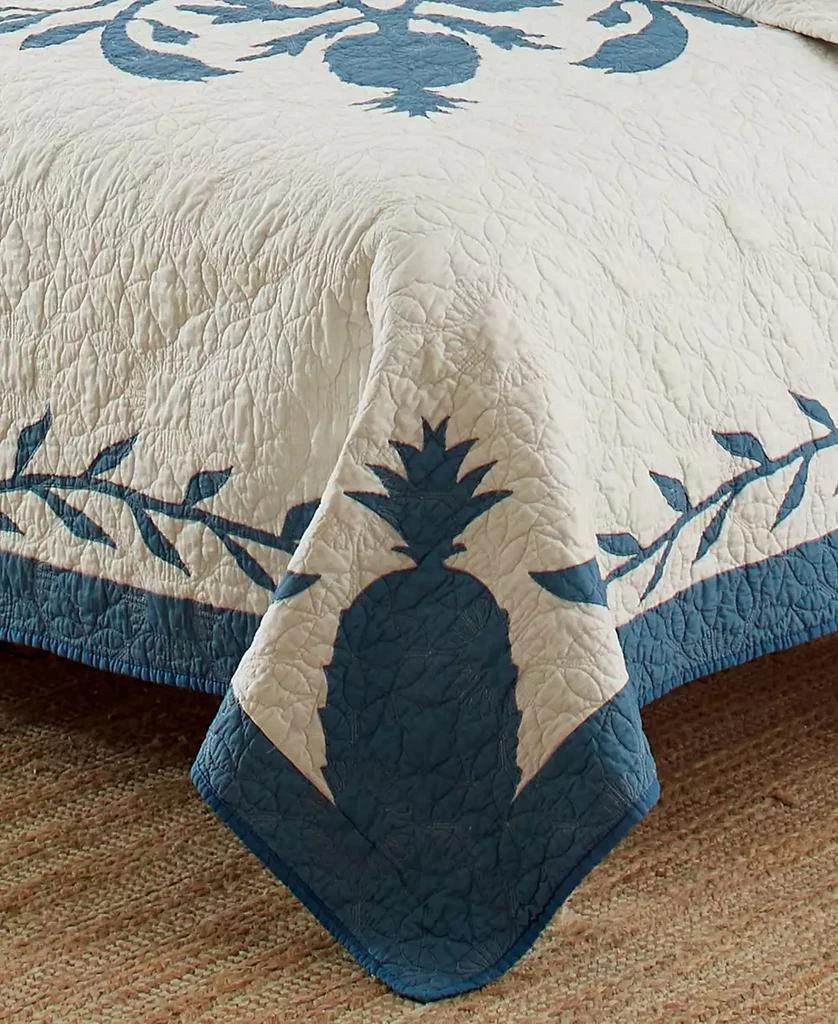 商品Tommy Bahama|Tommy Bahama Aloha Pineapple Embroidered Quilt,价格¥1930,第3张图片详细描述