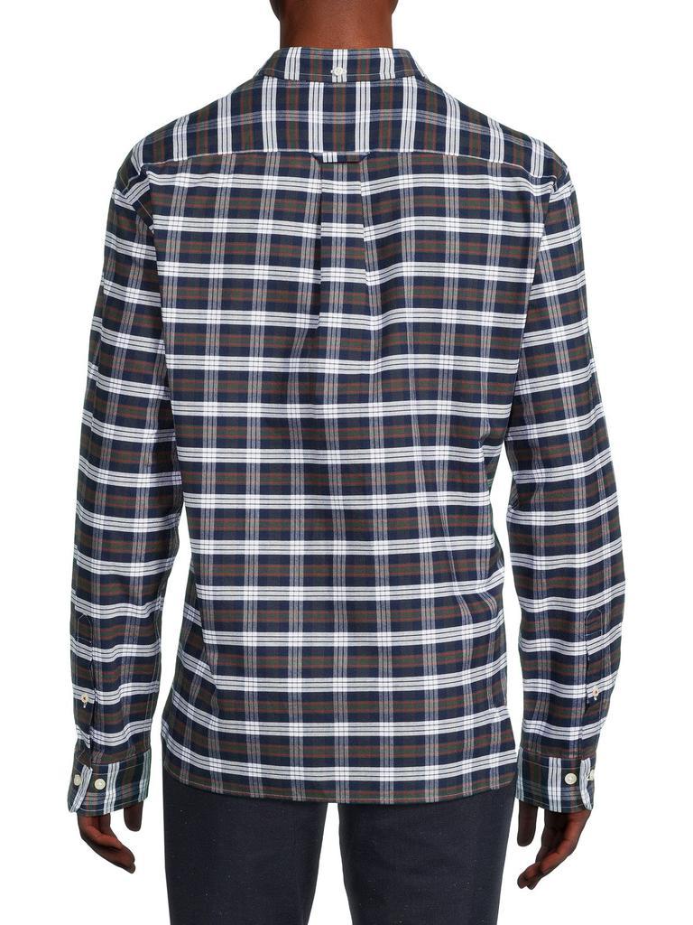 商品Brooks Brothers|Oxford Plaid Button Down Shirt,价格¥405,第4张图片详细描述
