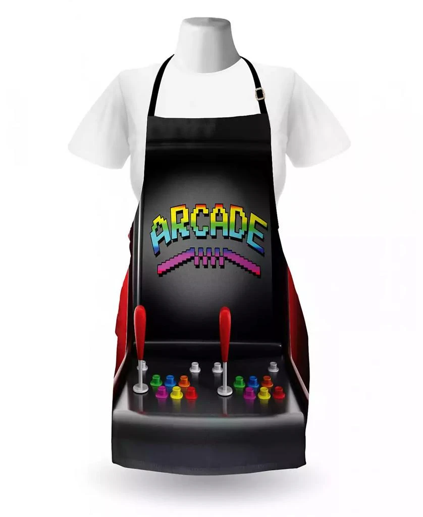 商品Ambesonne|Video Games Apron,价格¥192,第2张图片详细描述