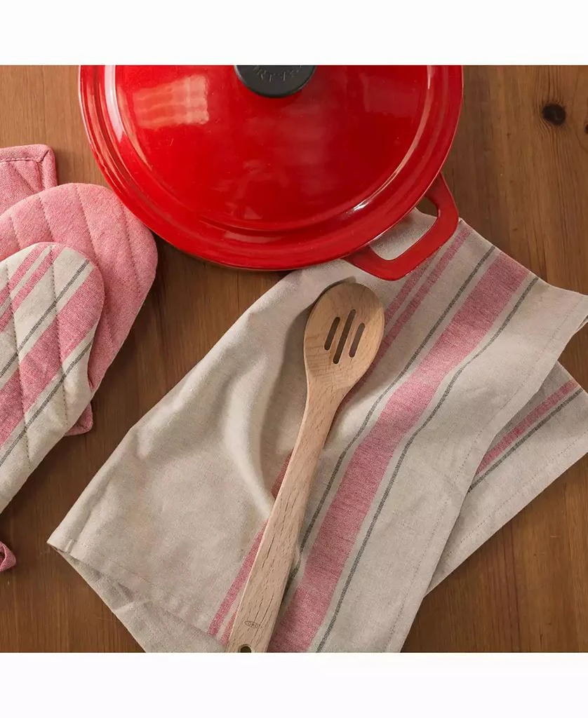 商品Design Imports|Chambray French Stripe Woven Dishtowel, Set of 3,价格¥163,第4张图片详细描述