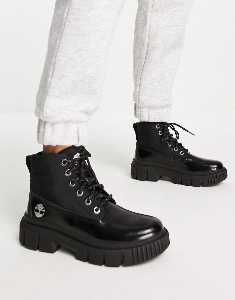 商品Timberland|Timberland Greyfield boots in black,价格¥928,第1张图片