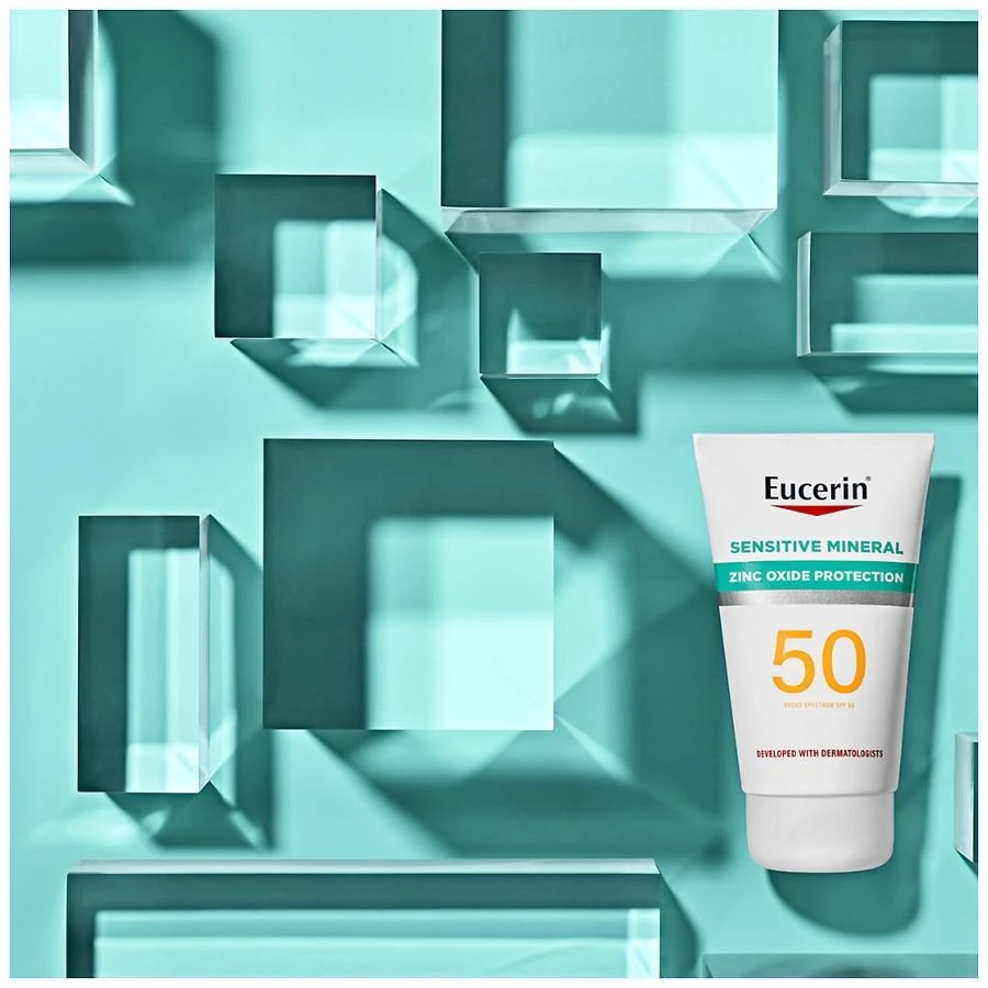 商品Eucerin Sun|Sensitive Mineral Sunscreen Lotion SPF 50,价格¥147,第2张图片详细描述