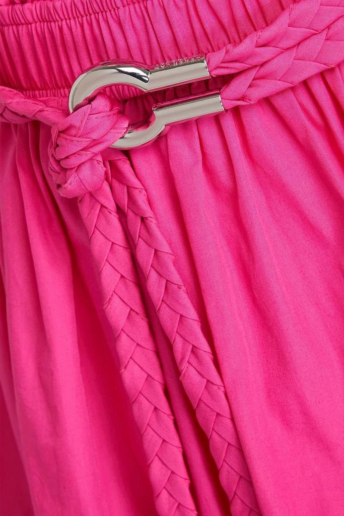 商品Derek Lam|Belted cotton-poplin mini dress,价格¥1503,第4张图片详细描述