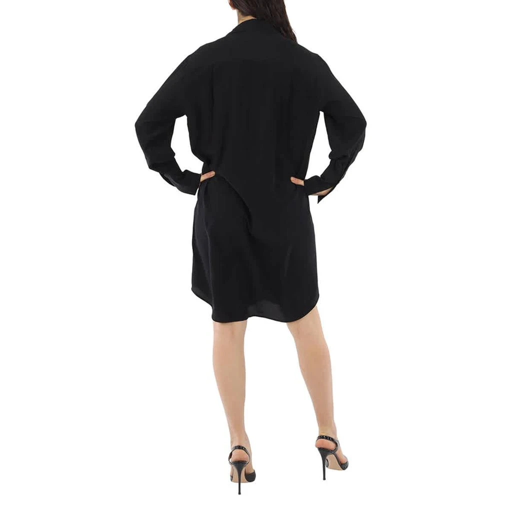 商品Givenchy|Givenchy Logo Scarf Neck Long Sleeve Silk Shirtdress, Brand Size 36 (US Size 2),价格¥4986,第3张图片详细描述