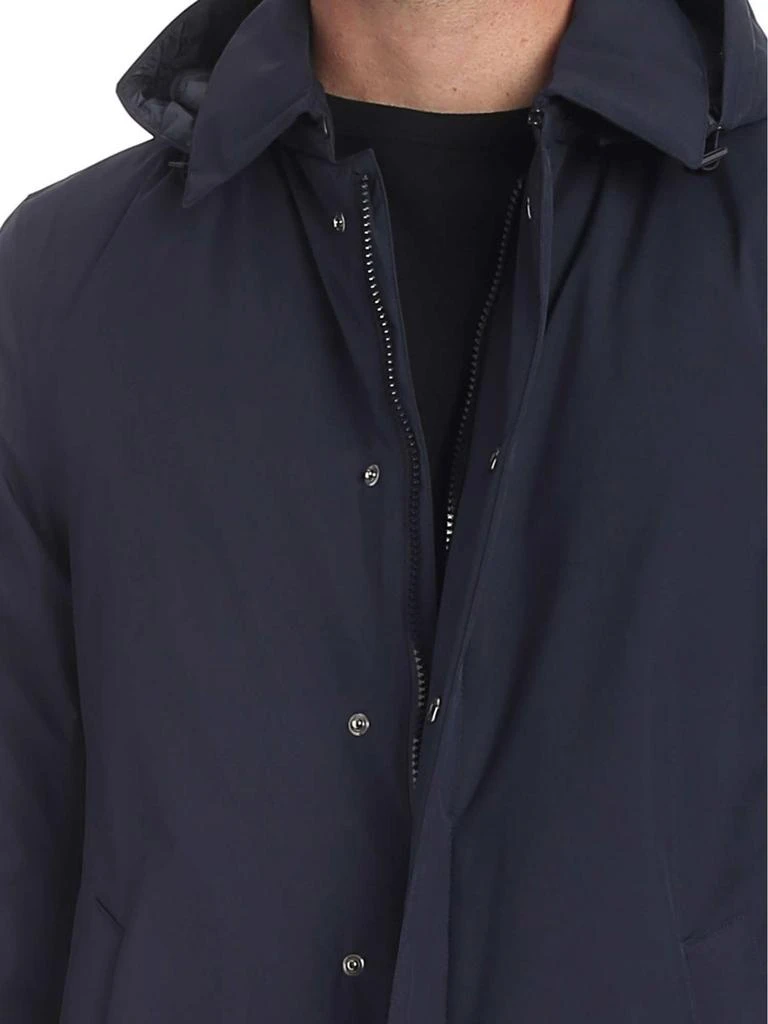 商品Herno|Herno men's blue polyester outerwear jacket,价格¥5491,第5张图片详细描述