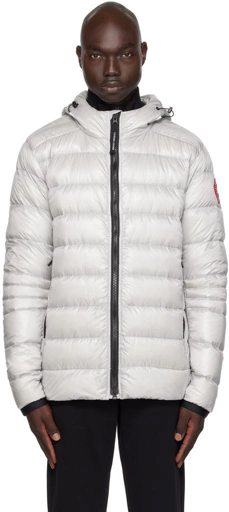 商品Canada Goose|Gray Crofton Down Jacket,价格¥7268,第1张图片