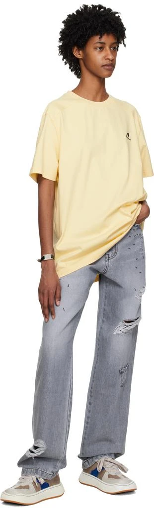 商品ADER error|Yellow A-Peec T-Shirt,价格¥580,第4张图片详细描述
