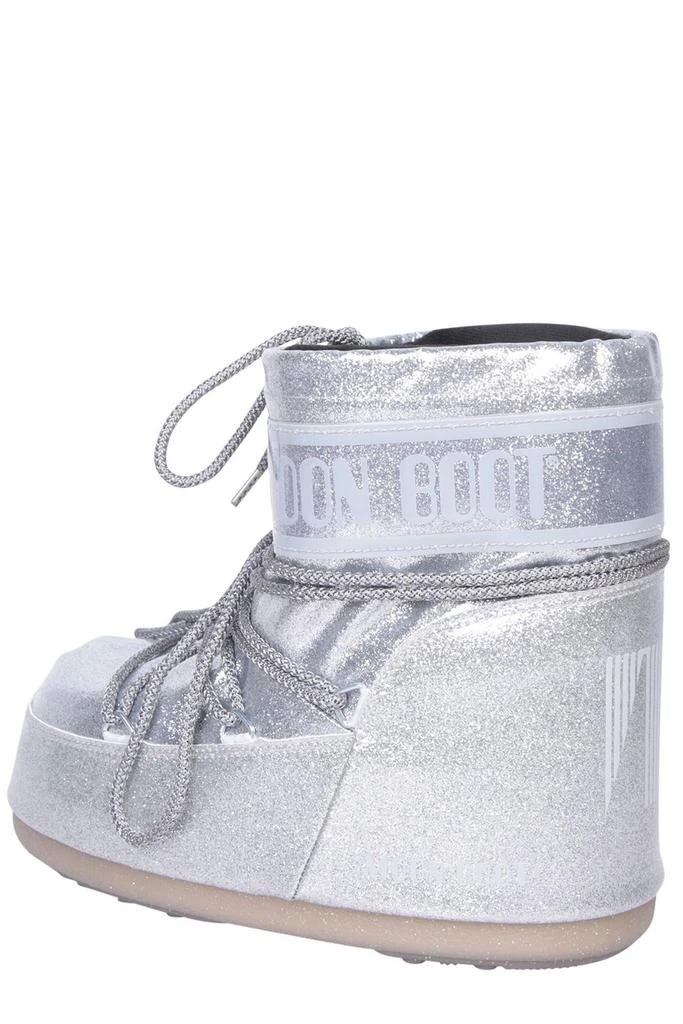 商品Moon Boot|Moon Boot Icon Low Glitter Lace-Up Boots,价格¥1682,第3张图片详细描述