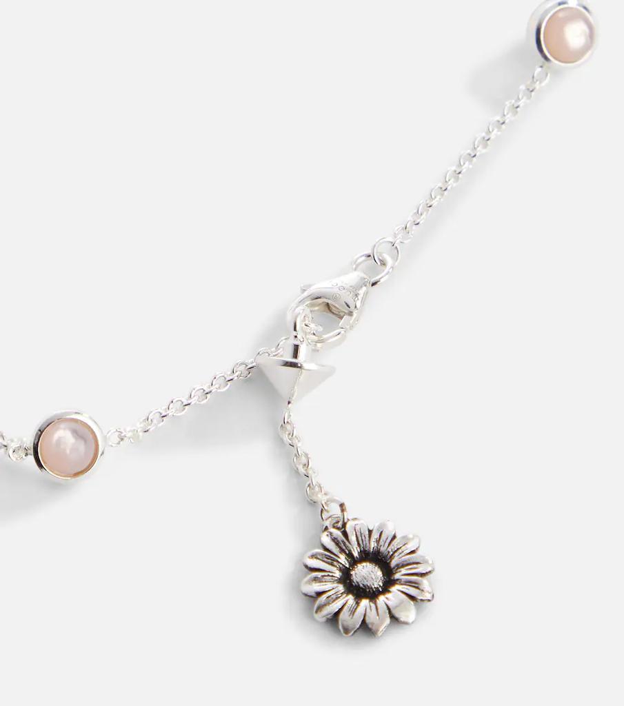 商品Gucci|Double G sterling silver bracelet with mother of pearl,价格¥2982,第4张图片详细描述