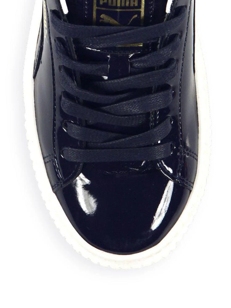 商品Puma|Puma - Leather Basket Platform Sneakers,价格¥300,第3张图片详细描述