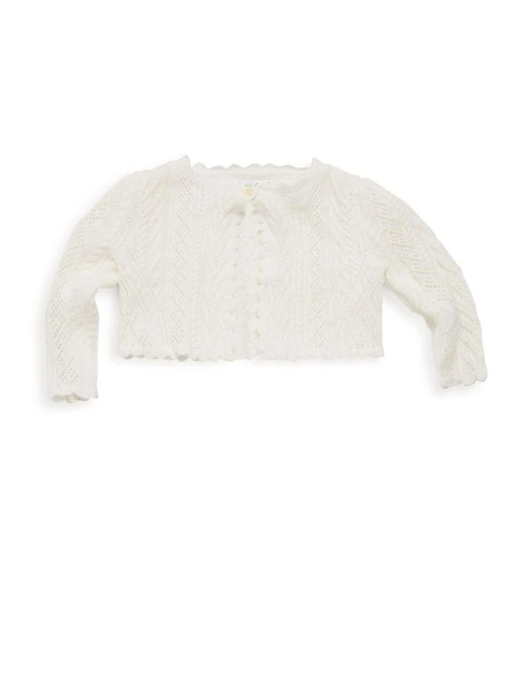商品Ralph Lauren|Ralph Lauren - Baby's 3-Piece Bodysuit, Cardigan & Overall Set,价格¥373,第3张图片详细描述