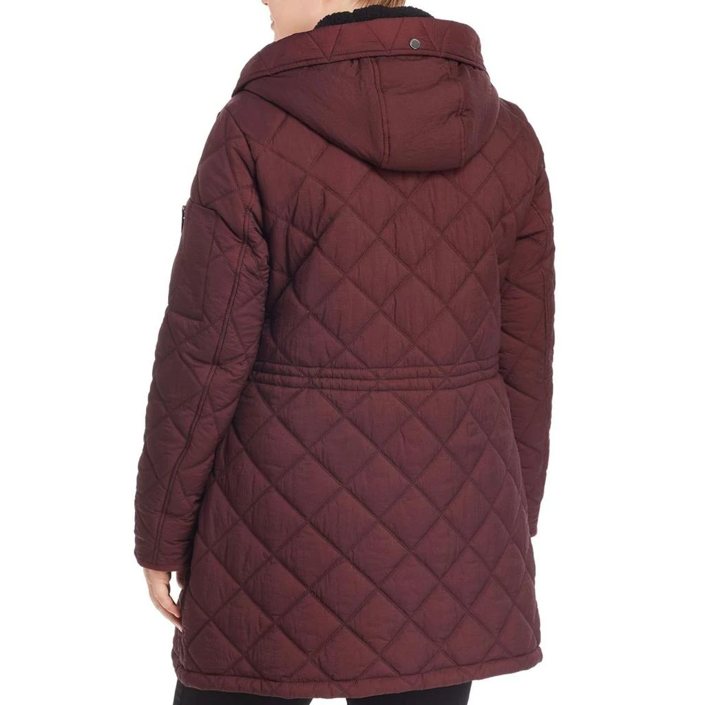 商品Marc New York by Andrew Marc|Marc New York by Andrew Marc Womens Plus Cascade Quilted Cold Weather Parka Coat,价格¥470,第2张图片详细描述