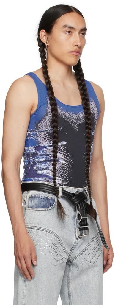 商品Y/Project|Blue Whisker Print Tank Top,价格¥840,第2张图片详细描述