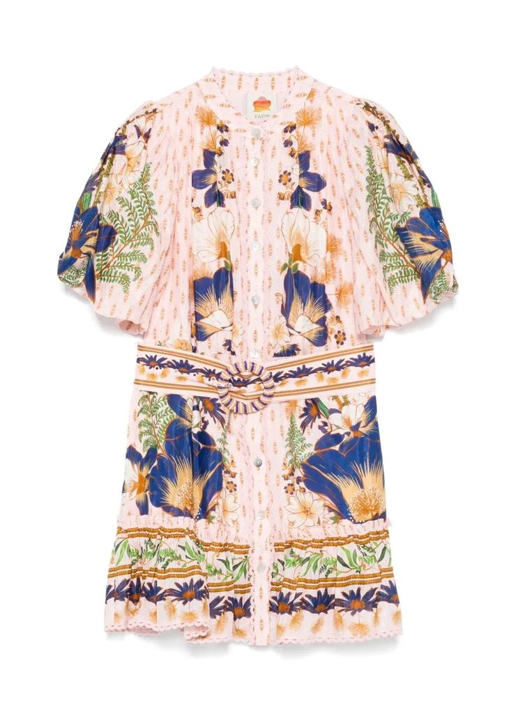 商品Farm Rio|The Dream Garden Pink Mini Dress,价格¥2342,第1张图片