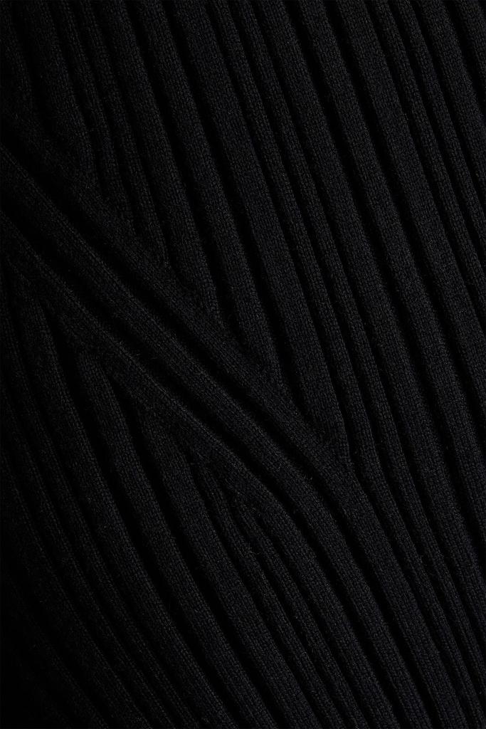 Cutout ribbed wool-blend sweater商品第4张图片规格展示