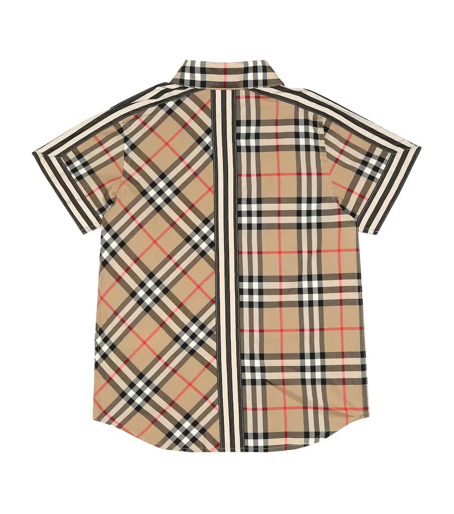 Vintage Check cotton shirt商品第4张图片规格展示