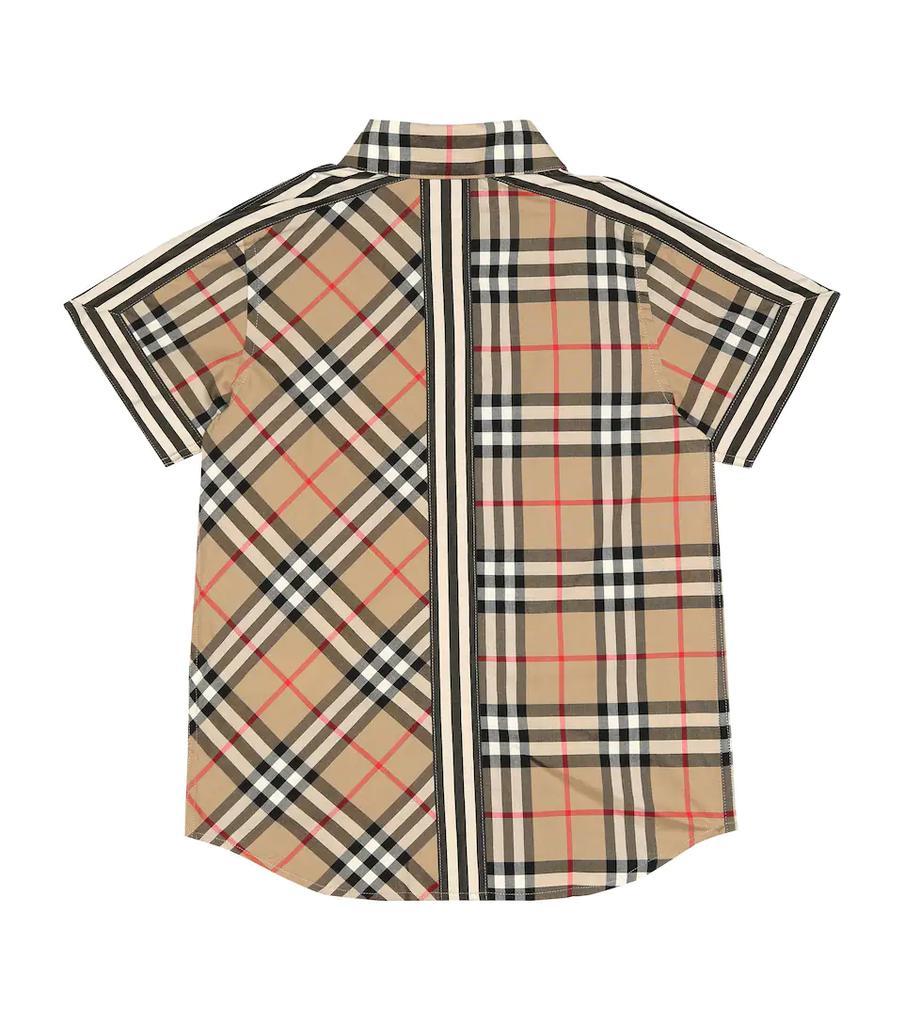 商品Burberry|Vintage Check cotton shirt,价格¥1105,第6张图片详细描述