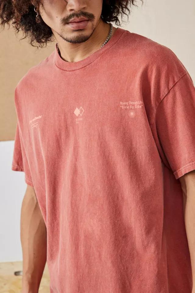 商品Urban Outfitters|UO Rust Parallels Tee,价格¥280,第3张图片详细描述