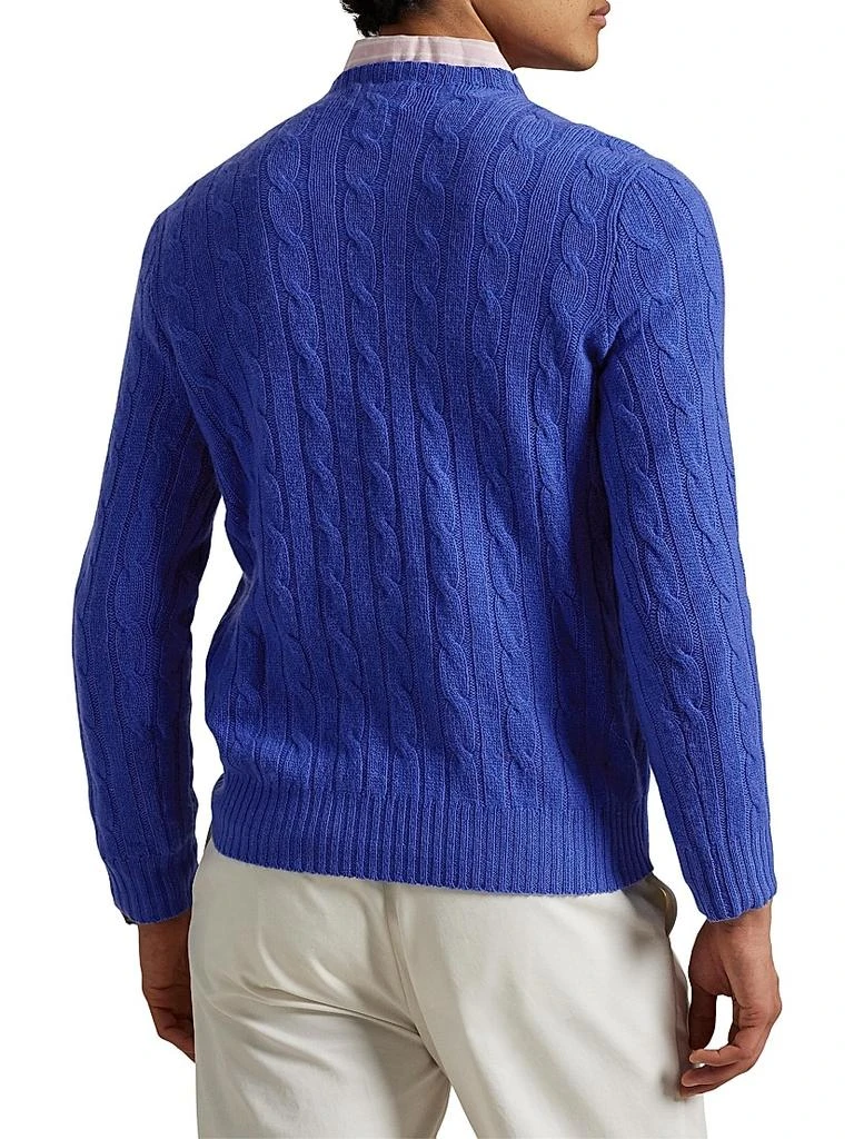 商品Ralph Lauren|Cashmere Cable-Knit Sweater,价格¥3729,第4张图片详细描述