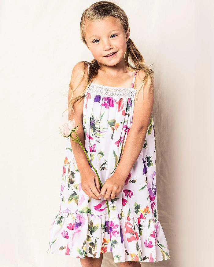 商品Petite Plume|Girls' Gardens of Giverny Lily Nightgown - Baby, Little Kid, Big Kid,价格¥357,第2张图片详细描述